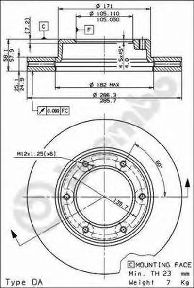 Тормозной диск AP купить