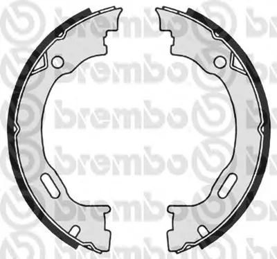 Комплект тормозных колодок, стояночная тормозная система BREMBO купить