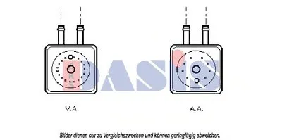 масляный радиатор, двигательное масло AKS DASIS купить