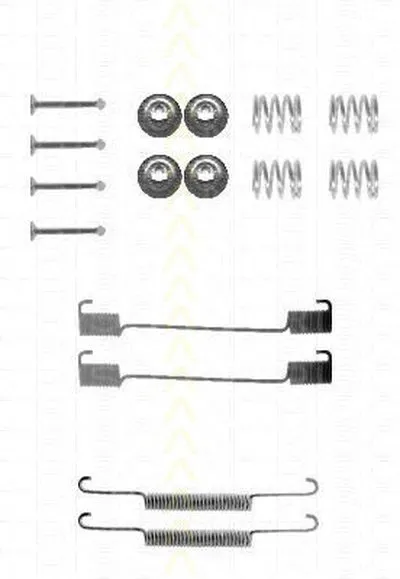 Комплектующие, тормозная колодка TRISCAN купить