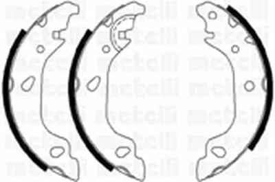 Комплект тормозных колодок METELLI купить