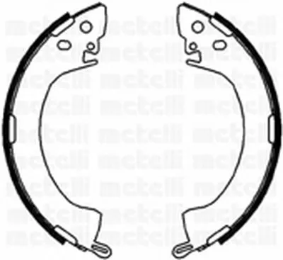 Комплект тормозных колодок METELLI купить