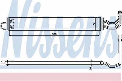 Масляный радиатор, рулевое управление NISSENS купить