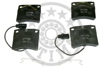 Комплект тормозных колодок, дисковый тормоз OPTIMAL купить
