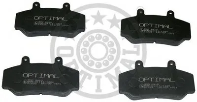 Комплект тормозных колодок, дисковый тормоз OPTIMAL купить