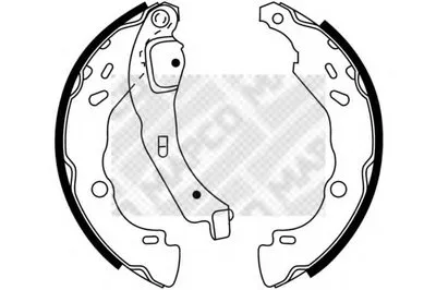 Комплект тормозных колодок MAPCO купить