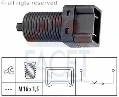 Выключатель фонаря сигнала торможения FACET купить