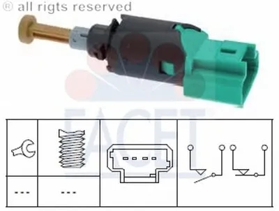 Выключатель фонаря сигнала торможения FACET купить