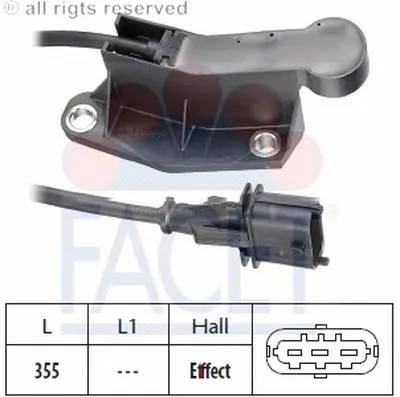 Датчик, положение распределительного вала FACET купить