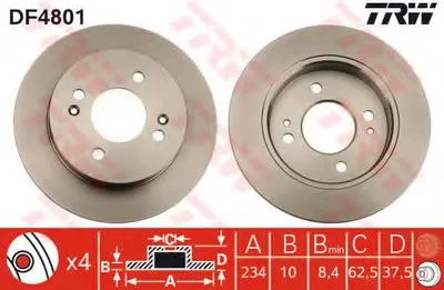 Тормозной диск TRW купить