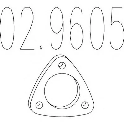 Прокладка, труба выхлопного газа MTS купить