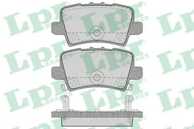Комплект тормозных колодок, дисковый тормоз LPR купить