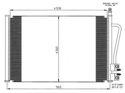 Конденсатор, кондиционер NRF купить