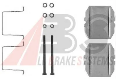 Комплектующие, колодки дискового тормоза A.B.S. купить