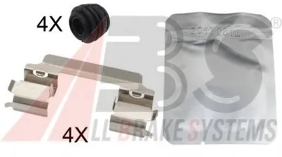 Комплектующие, колодки дискового тормоза A.B.S. купить