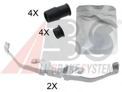 Комплектующие, колодки дискового тормоза A.B.S. купить