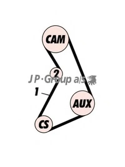 Комплект ремня ГРМ QH JP GROUP купить