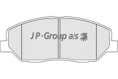 Комплект тормозных колодок, дисковый тормоз QH JP GROUP купить