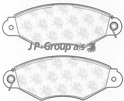 Комплект тормозных колодок, дисковый тормоз QH JP GROUP купить