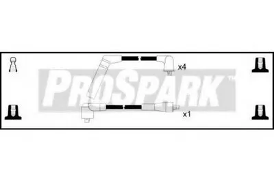 Комплект проводов зажигания ProSpark STANDARD купить