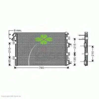Конденсатор, кондиционер KAGER купить