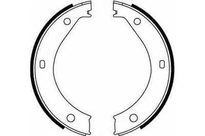Комплект тормозных колодок, стояночная тормозная система GIRLING купить