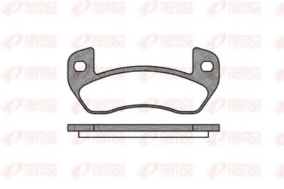 Комплект тормозных колодок, дисковый тормоз KAWE купить