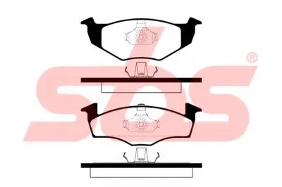 Комплект тормозных колодок, дисковый тормоз sbs купить