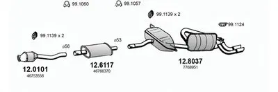 Система выпуска ОГ ASSO купить