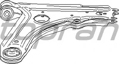 Рычаг независимой подвески колеса, подвеска колеса TOPRAN купить