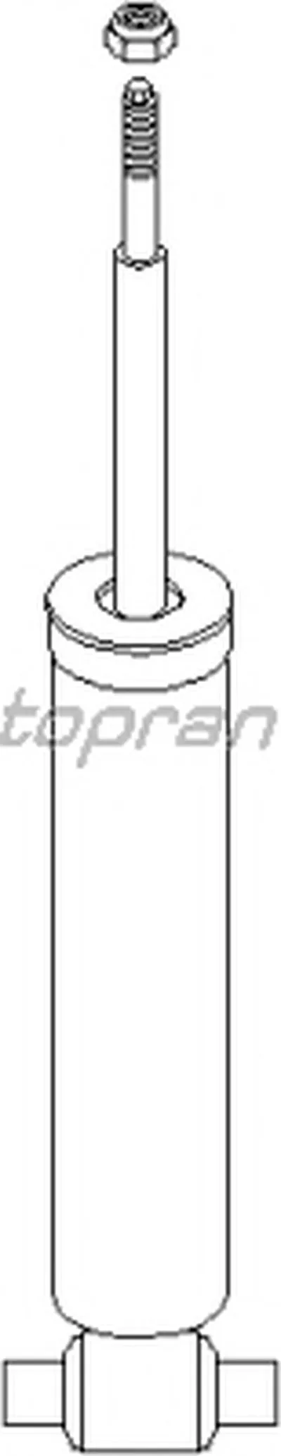 Амортизатор TOPRAN купить