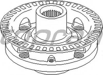 ? колесн. ступицы = TOPRAN купить