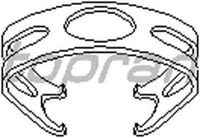 Кронштейн, тормозный шланг TOPRAN купить