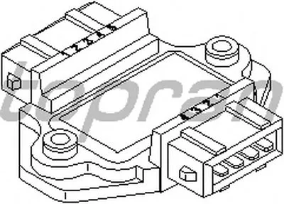 Блок управления, система зажигания TOPRAN купить