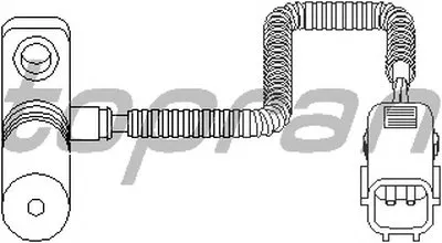 Датчик частоты вращения, автоматическая коробка передач TOPRAN купить