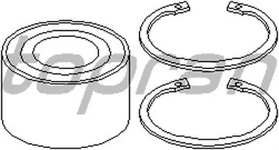Комплект подшипника ступицы колеса TOPRAN купить