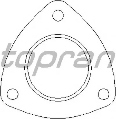 Прокладка, труба выхлопного газа TOPRAN купить