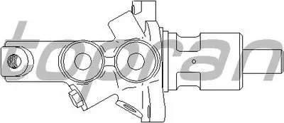 целиндер ручного тормоза TOPRAN купить