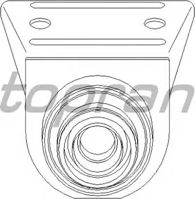 Подвеска, карданный вал TOPRAN купить