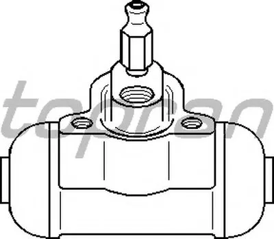 Колесный тормозной цилиндр TOPRAN купить