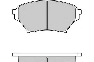 Комплект тормозных колодок, дисковый тормоз E.T.F. купить