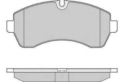Комплект тормозных колодок, дисковый тормоз E.T.F. купить