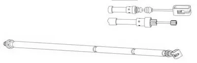 Трос, стояночная тормозная система CEF купить
