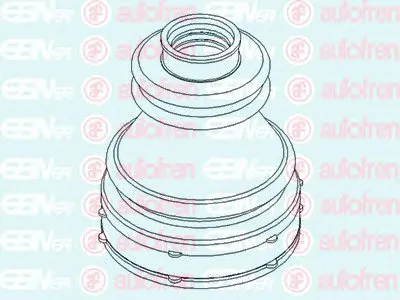 Комплект пылника, приводной вал AUTOFREN SEINSA купить