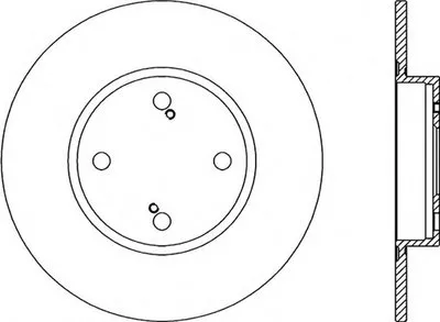 Тормозной диск ADAPTIVE OPEN PARTS купить