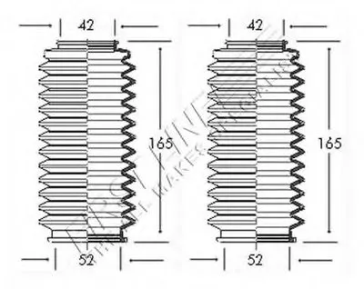 Пыльник, рулевое управление FIRST LINE купить