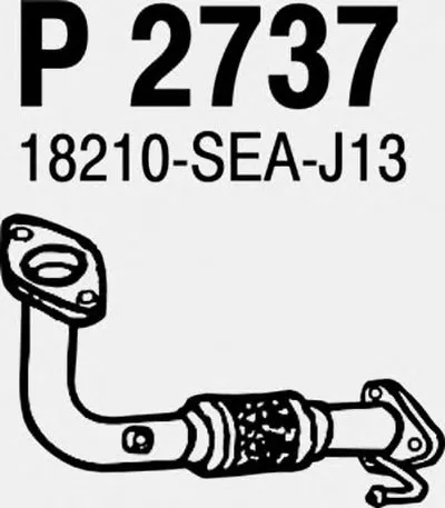 Труба выхлопного газа FENNO купить