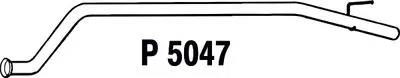 Труба выхлопного газа FENNO купить