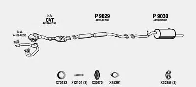 Система выпуска ОГ FENNO купить