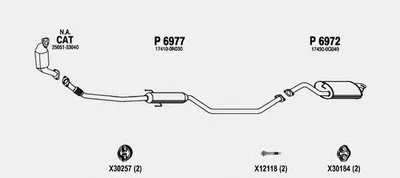 Система выпуска ОГ FENNO купить